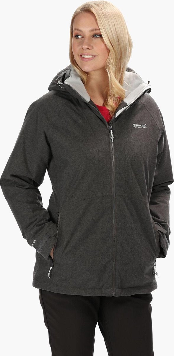 Regatta - Highside IV - Outdoorjas - Vrouwen - MAAT M - Zwart