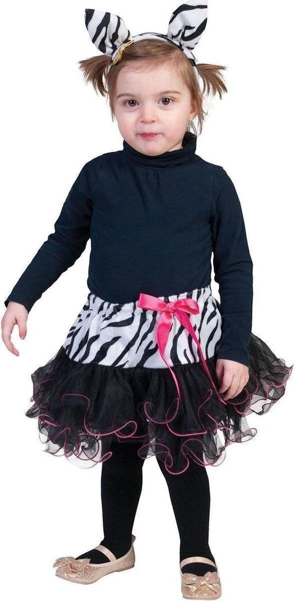 Kind Tule rok zebra 3-5 jaar