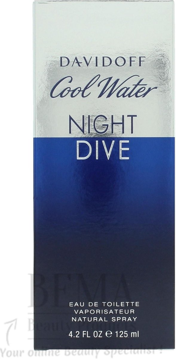 Davidoff Cool Water Night Dive Eau de Toilette Spray 125 ml