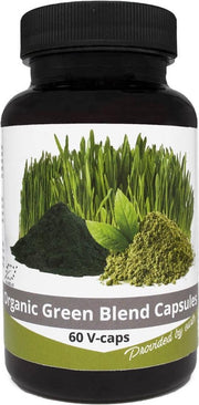 Green Blend Capsules 500mg - Biologisch gecertificeerd - Nutrikraft