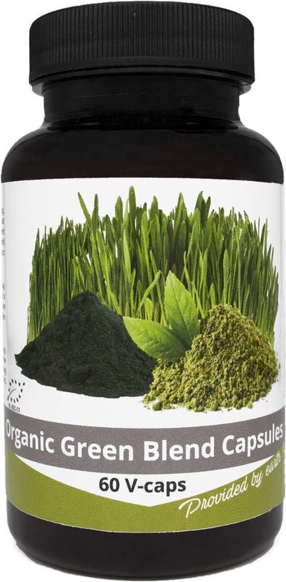 Green Blend Capsules 500mg - Biologisch gecertificeerd - Nutrikraft