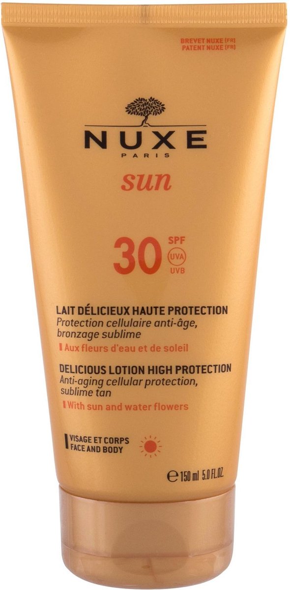 Nuxe Sun Delicious Lotion High Protection SPF30 - 150 ml -  Zonnelotion