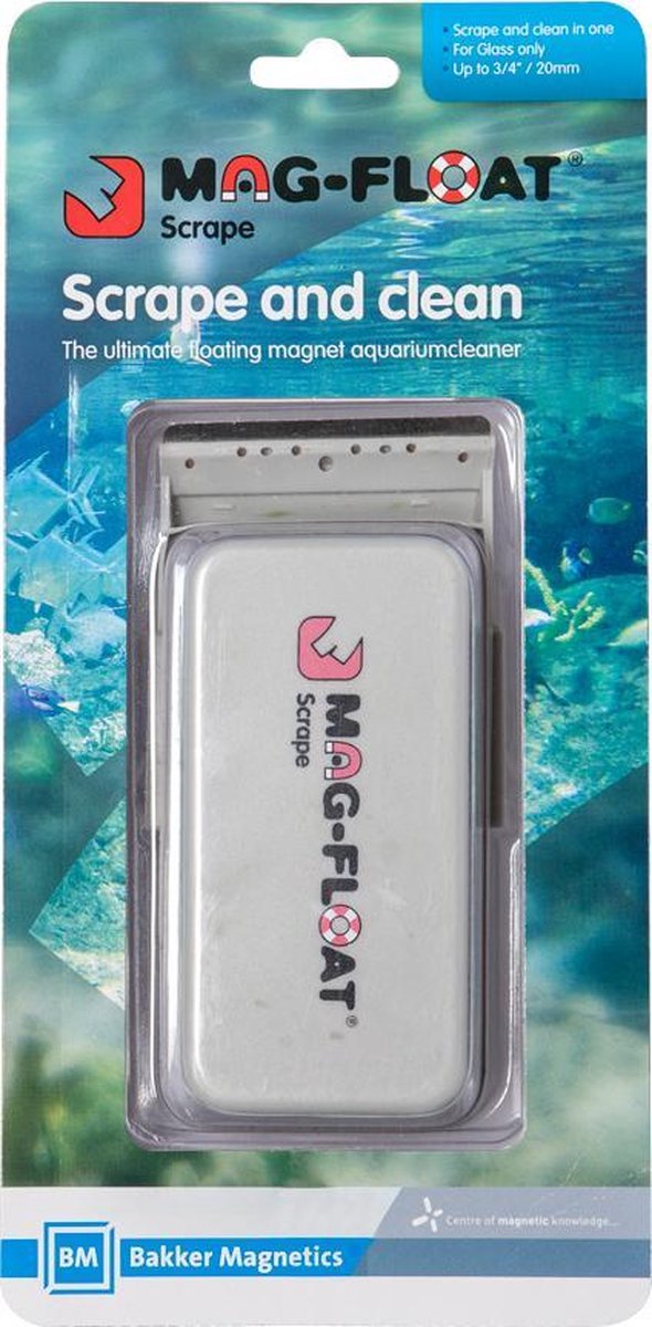 Mag-Float Algenmagneet Met Mes per stuk Xxlarge