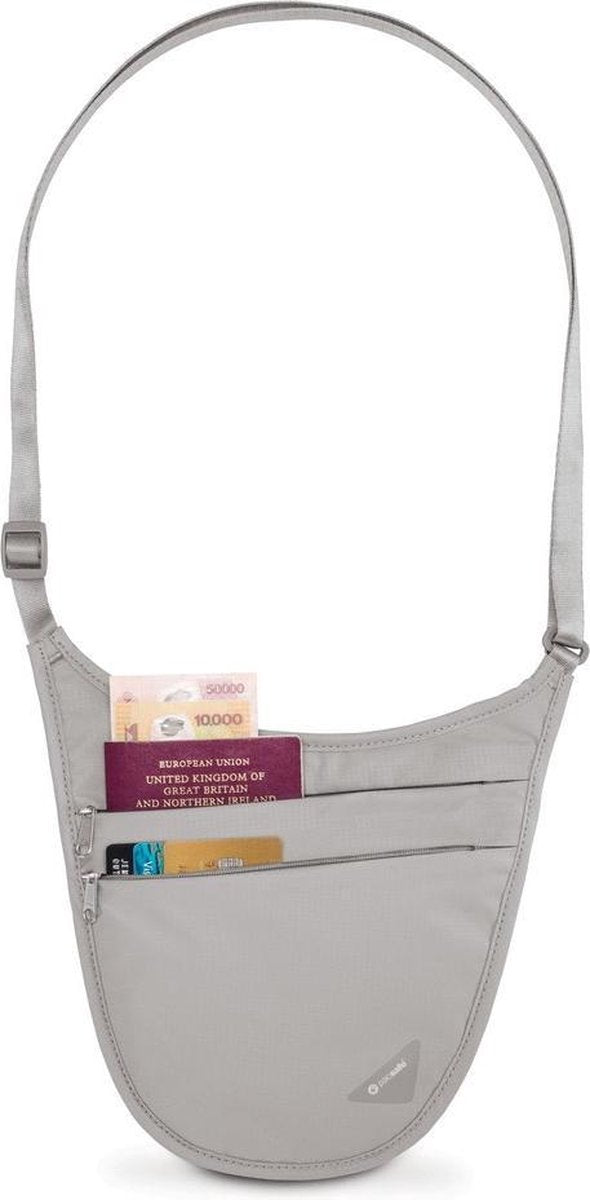 Pacsafe Coversafe V150 holster neutraal grijs