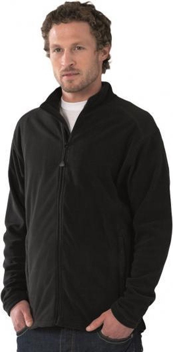 Fleece vest zwart voor heren M