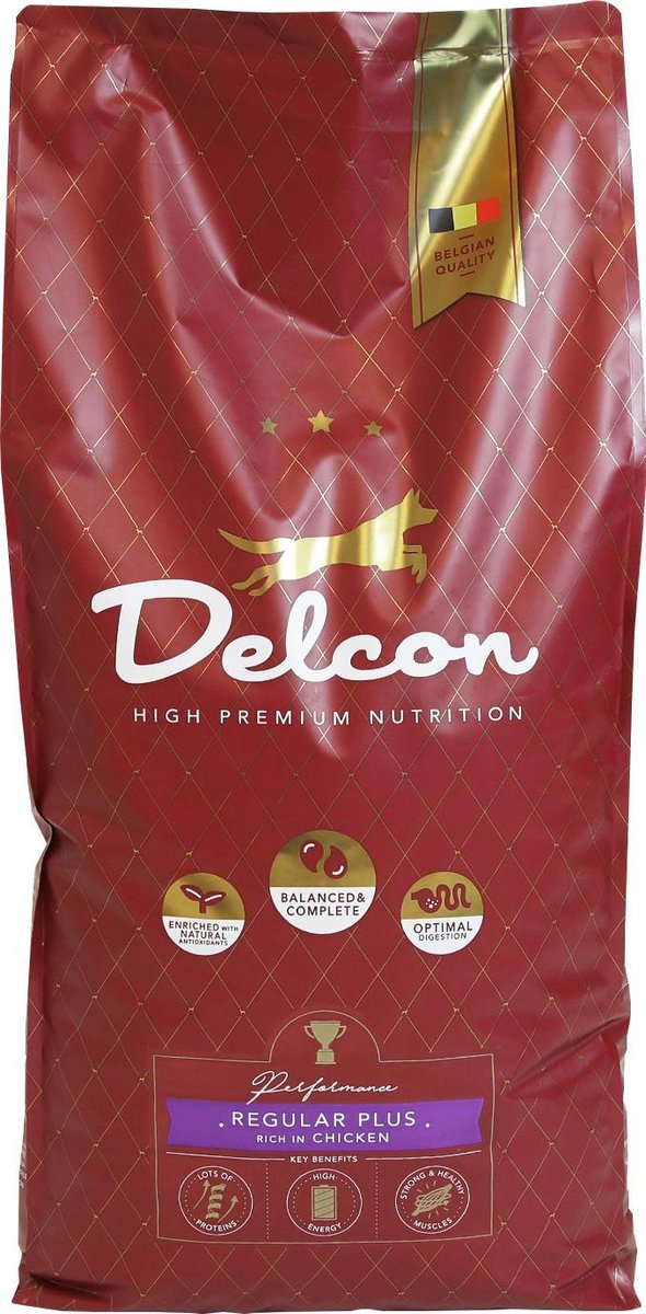 Delcon Regular Plus Chicken - Hondenvoer - 12kg