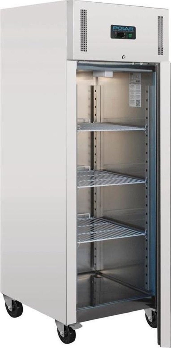 Polar Professionele 1-deurs koeling RVS 650ltr