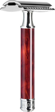 Muhle R108 double edge safety razor imitatie schildpadschild