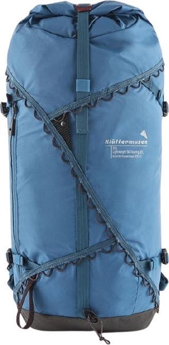 Klättermusen Backpack Ull 20l 58 Cm Polyamide Blauw