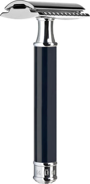 Muhle klassiek scheermes - double edge safety razor - zwart (R106)