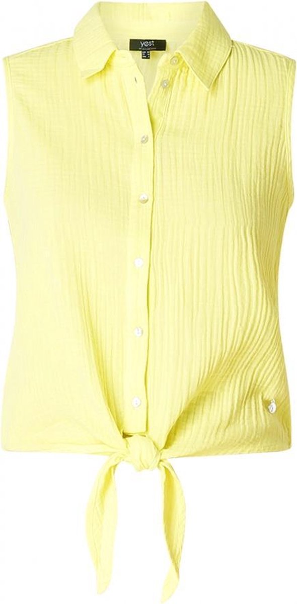 YESTA Laela Top - Lemongrass - maat X-0(44)
