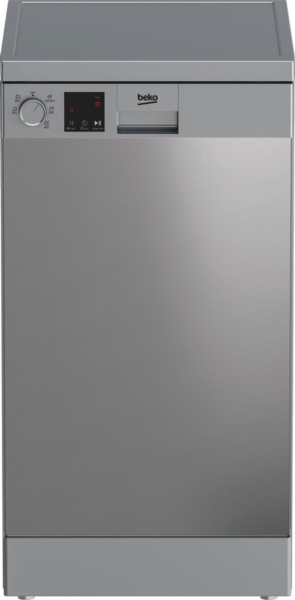 Beko DVS05024X - Vrijstaande vaatwasser