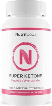 Nutrifoodz Super Ketone - Natural Fatburner - 60 capsules