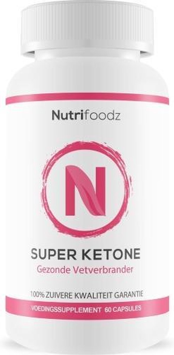 Nutrifoodz Super Ketone - Natural Fatburner - 60 capsules
