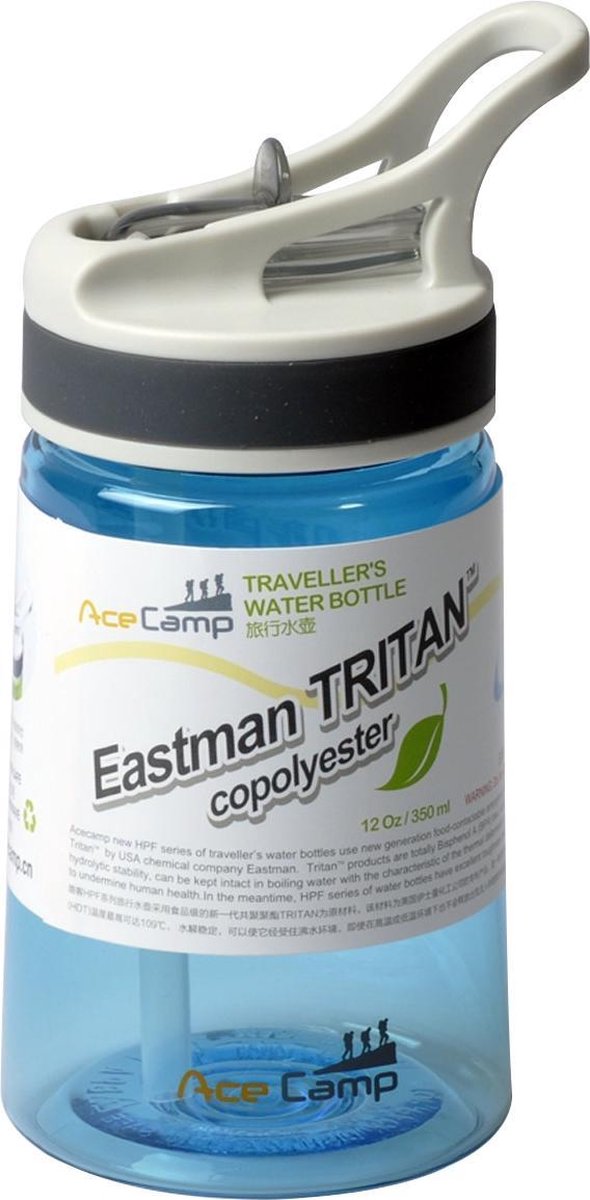 Acecamp Tritan Waterfles 350 Ml Blauw