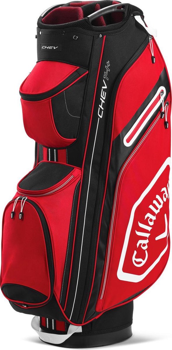 Callaway Chev 14+ Cartbag - Rood Zwart