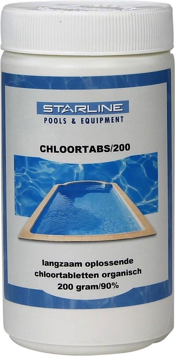 Starline chloortabs 55% 1 kg zwembadchloor