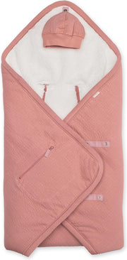 BEMINI Wikkeldeken BISIDE® 0-12m sienna Bambi Pady tetra jersey teddy