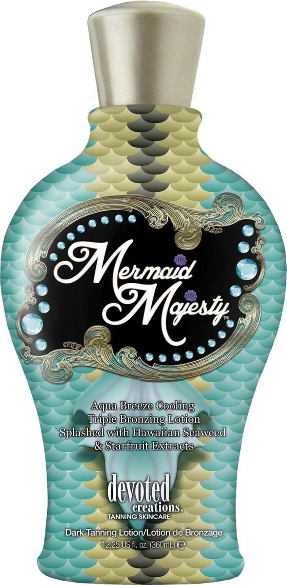 Devoted Creations Mermaid Majesty zonnebankcrème - 360 ml - Zonnebankcrème