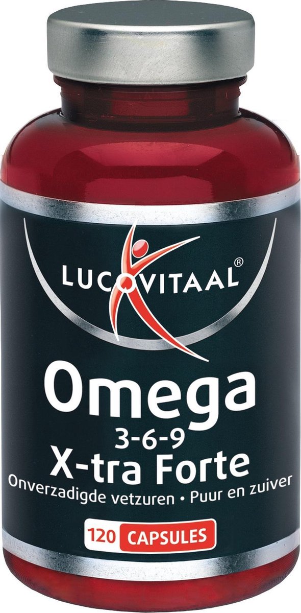 Lucovitaal - Omega 3-6-9 X-tra Forte - 120 Capsules - Visolie - Voedingssupplementen