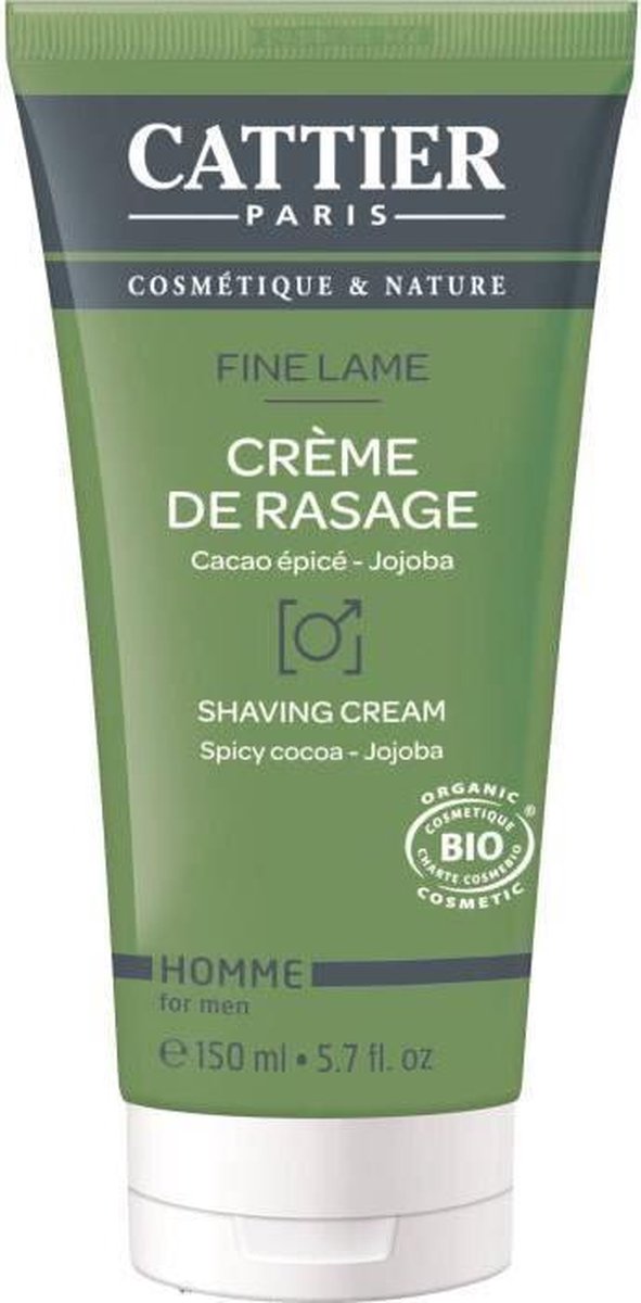 CATTIER Biologische scheerschuim Fine Blade 150 ml