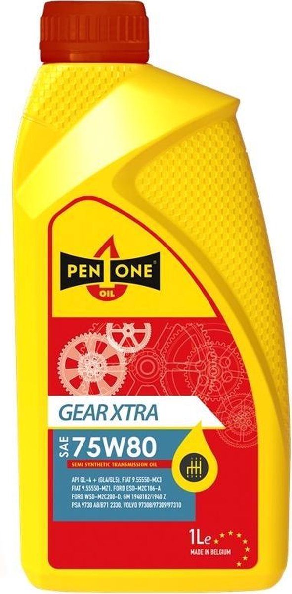 Pen1one Versnellingsbakolie Gear Xtra 75w80 1 Liter