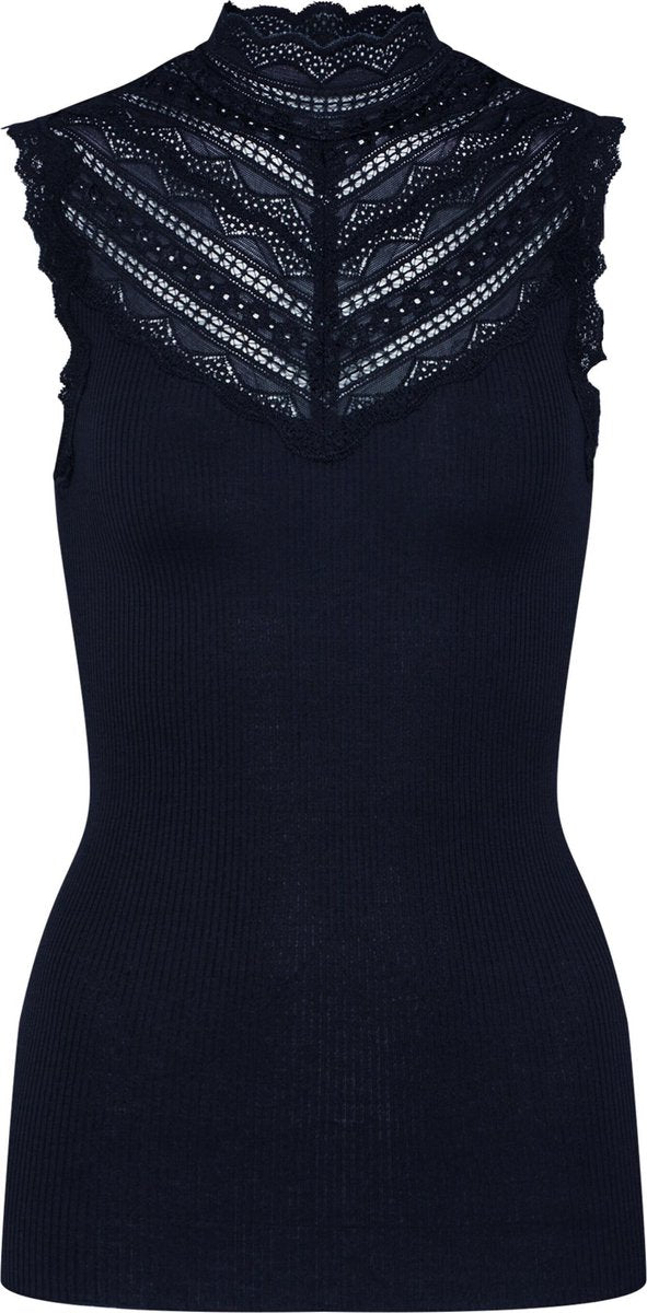 Rosemunde top Zwart-M