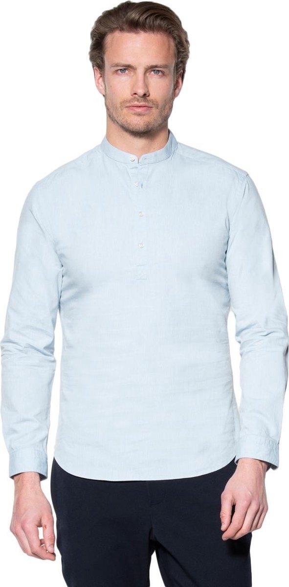 Victim Casual Overhemd Heren lange mouw