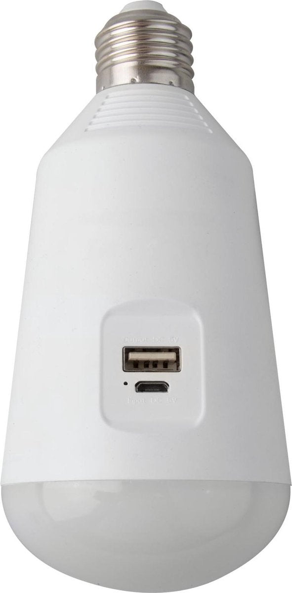 KORPASS Solar Lamp- LED-kampeerlamp met snel oplaadbaar zonnepaneel en ingebouwde powerbank