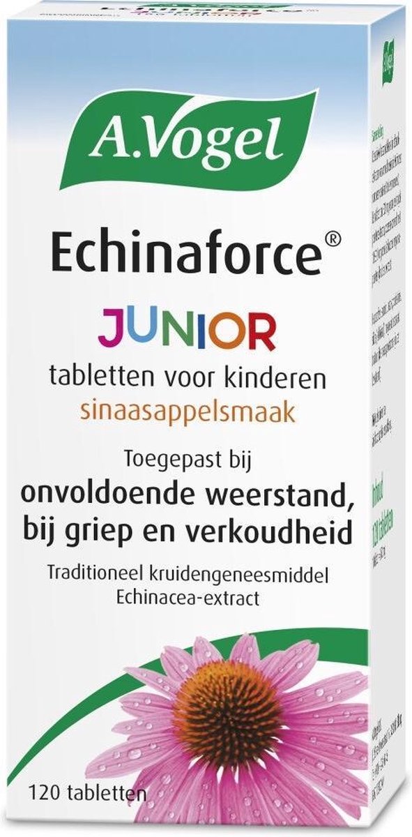 A.Vogel Echinaforce Junior Griep Sinaasappelsmaak 120 stuks