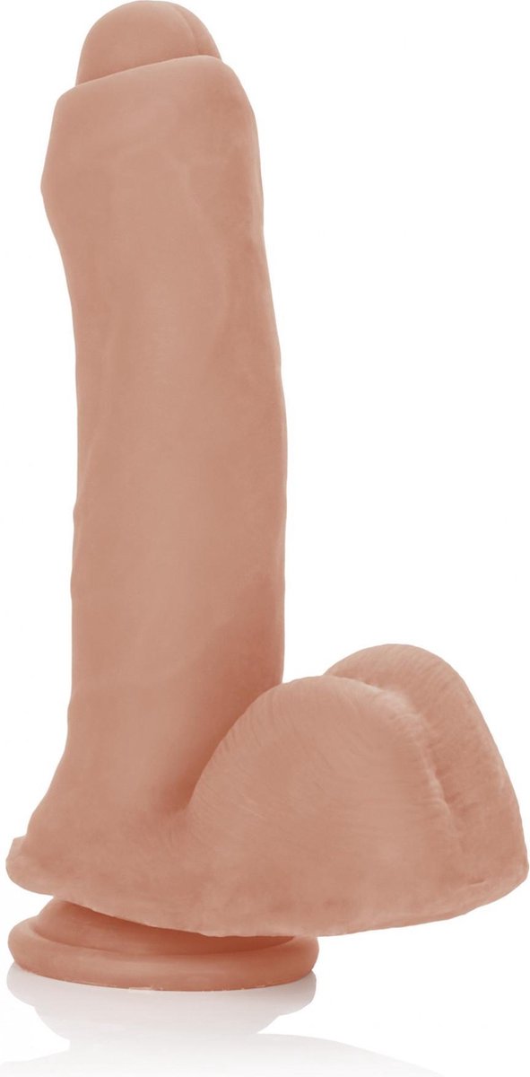 Realistische dildo met voorhuid
