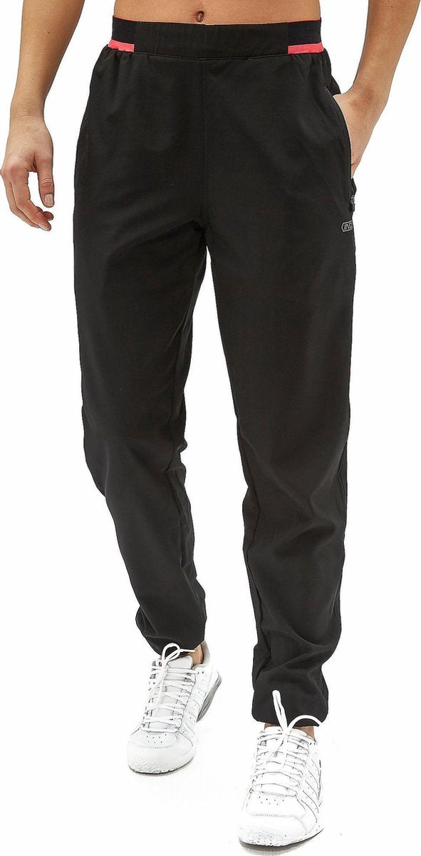 Inq Crosscourt Woven Tennisbroek Zwart Dames - Maat S