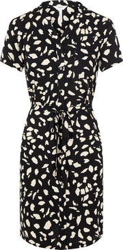 OBJECT OBJBIRDY DRESS BLACK Dames Jurk - Maat 36