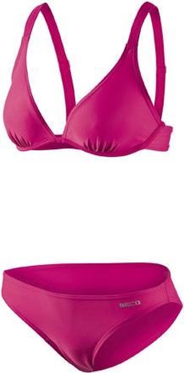 Beco Bikini B-cup Wire-bra Dames Polyamide Roze Maat 38
