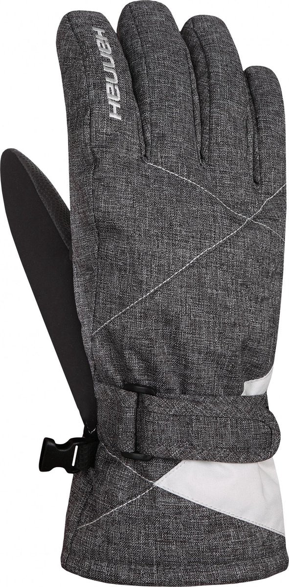 Hannah Handschoenen Pammy Dames Polyamide Grijs/zwart Maat Xl