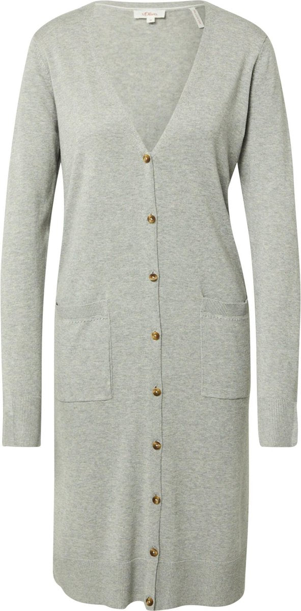 S.oliver gebreid vest Grijs-36 (S)