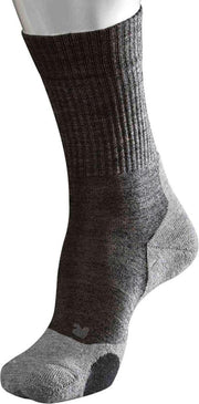 FALKE TK2 Wool Heren Wandelsokken - Smog - Maat 46/48