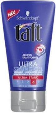 Taft gel 'ultra styling gel' 150ml