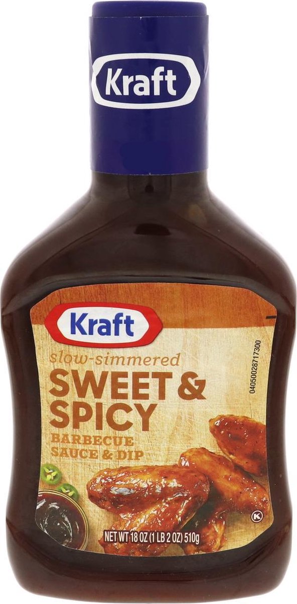 KRAFT BBQ SWEET & SPICY  18 OZ / 532 ML