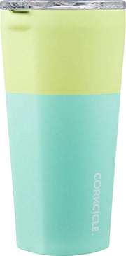 Corkcicle Tumbler 475ml 16oz - Color Block Limeade Roestvrijstaal