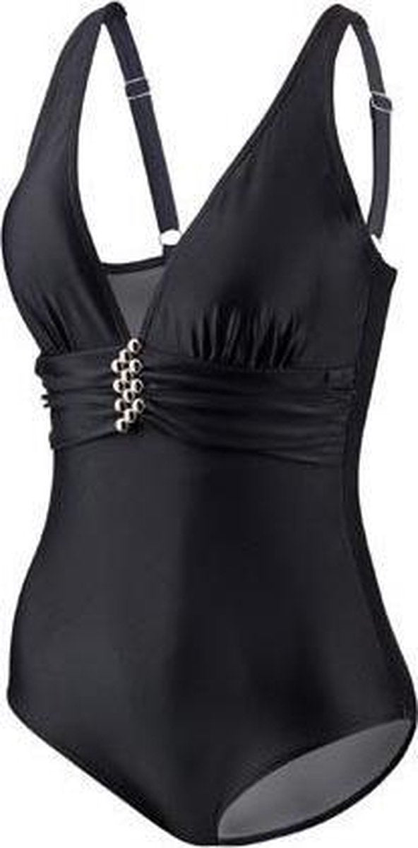 Beco Badpak C/d-cup Dames Elastaan/polyamide Zwart Maat 38