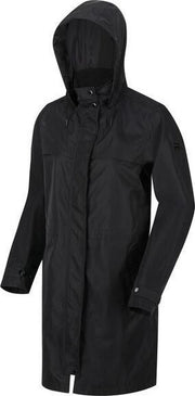 Regatta Outdoorjas Abiela Dames Polyester Zwart Maat 44