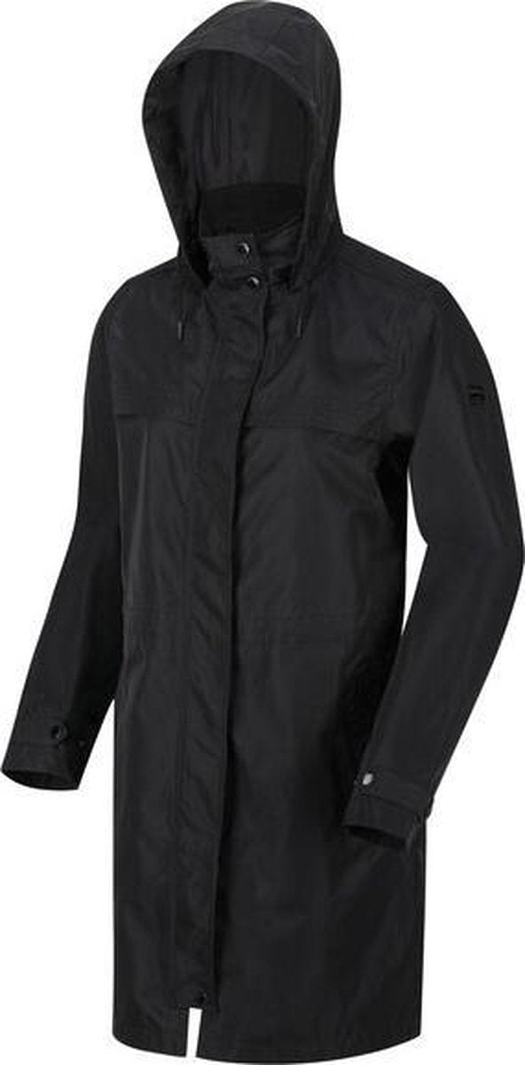 Regatta Outdoorjas Abiela Dames Polyester Zwart Maat 44