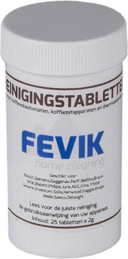 Fevik - Reinigingstabletten 25 stuks 2.0 gram