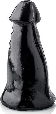 XXLTOYS - Ster  - XXL Plug - Inbrenglengte 20 X 10 cm - Black - Uniek design Buttplug - Stevige Anaal plug - Made in Europe - Echte zwaargewicht meer als 1000 gram
