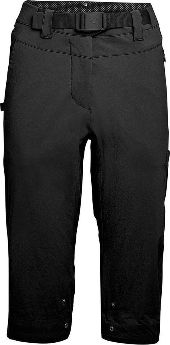 Gonso Fietsbroek Ruth Dames Polyamide/elastaan Zwart Maat 42