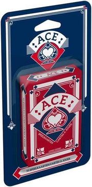 Ace Speelkaarten Franse Voorkanten Rood