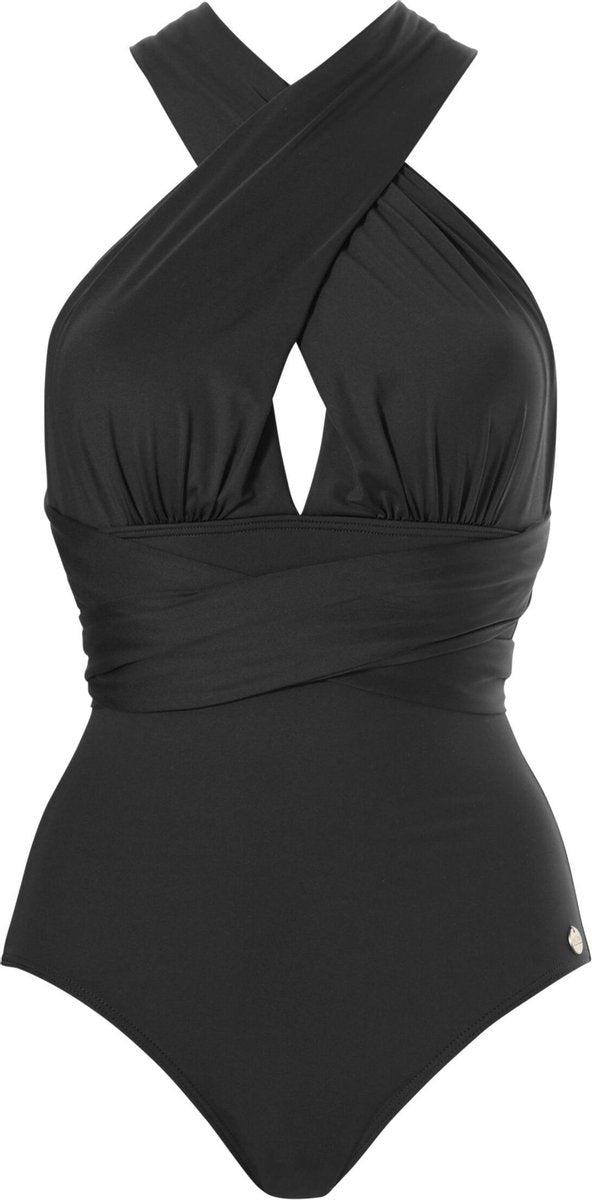 TC WoW - Ten Cate - Multiway Badpak Zwart - maat 38 - Zwart