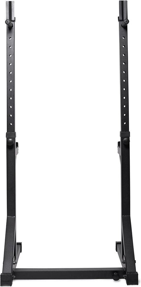 Squat Rack - VirtuFit Squat rek - Verstelbaar - Haltersteunen - Met Dipsteunen