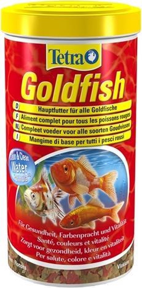 Tetra animin goldfish bio active vlokken - 1 ltr - 1 stuks